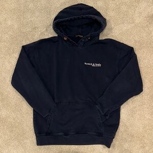 Scotch & Soda Men's Navy Hoodie, size M
